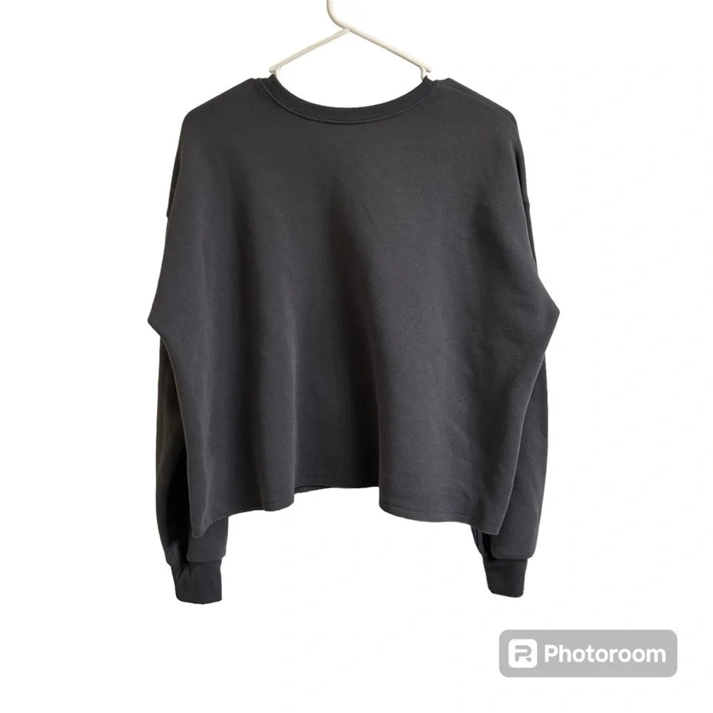 Grayson Threads Pink Floyd Grey Oversized Cropped Boxy Sweatshirt Women’s Sm - Picture 3 of 10